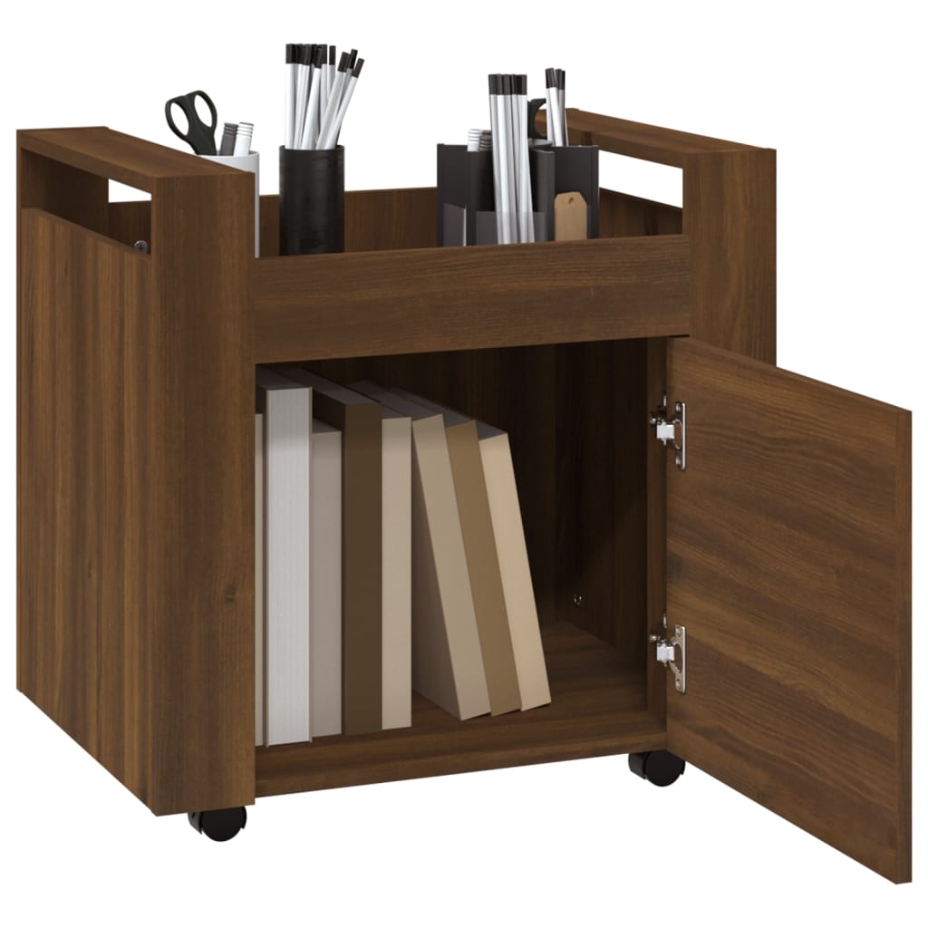 Desk Trolley 60X45X60 Cm Engineered Wood