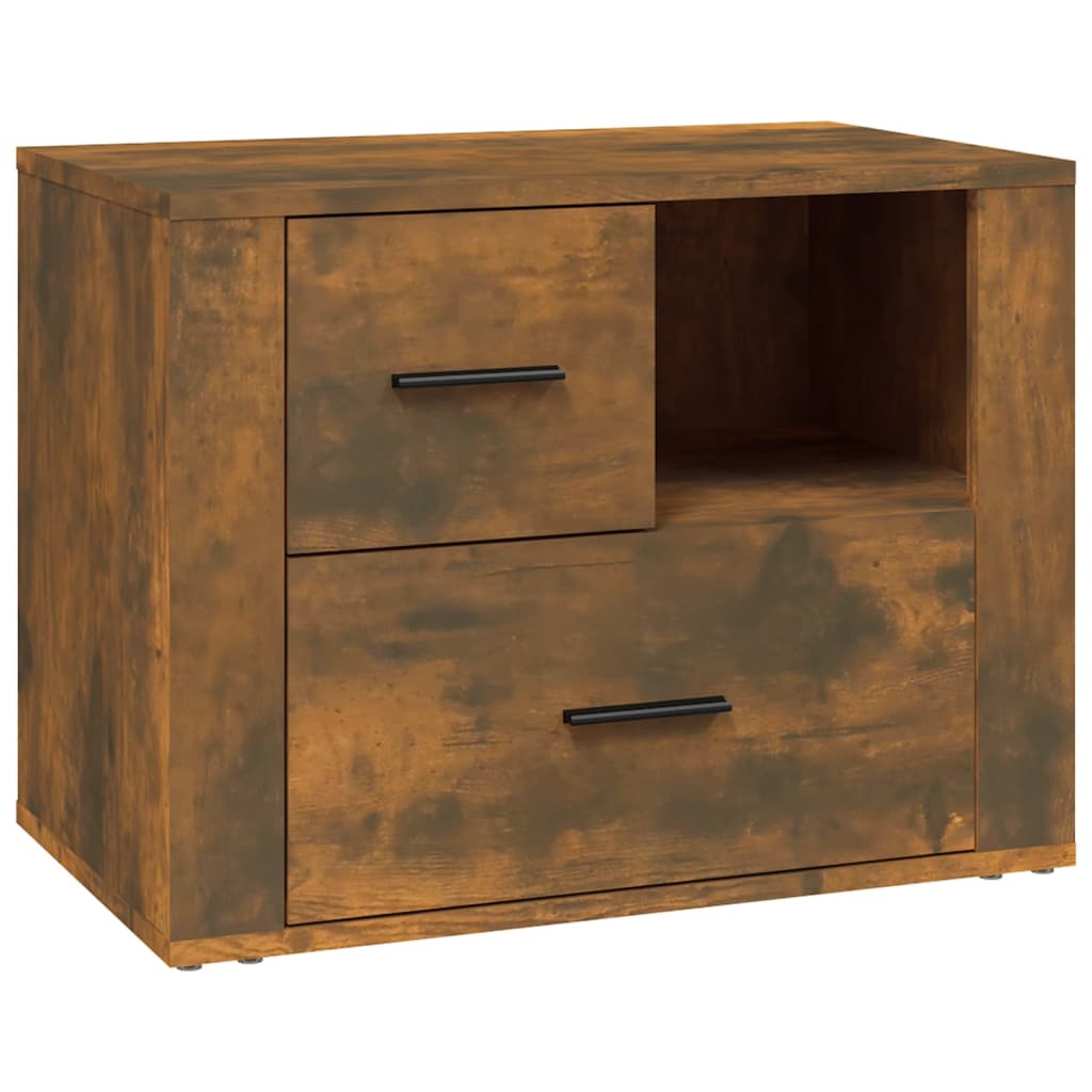 Bedside Cabinet 60X36X45 Cm Engineered Wood