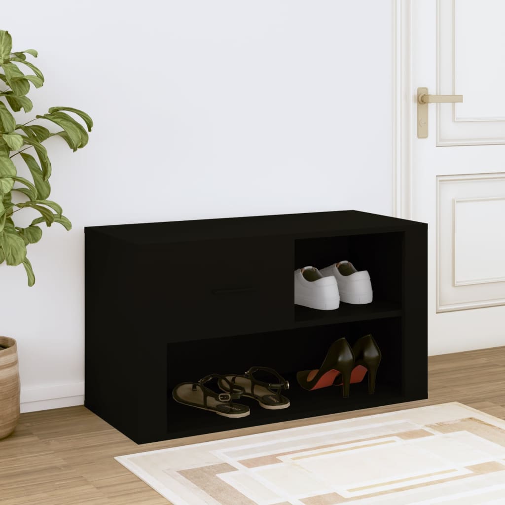 Shoe Cabinet 80X35X45 Cm Engineered Wood