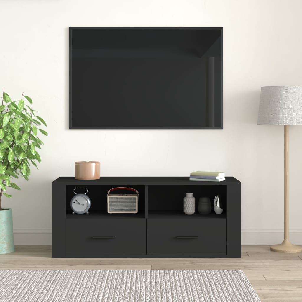 Tv Cabinet 100X35X40 Cm Engineered Wood