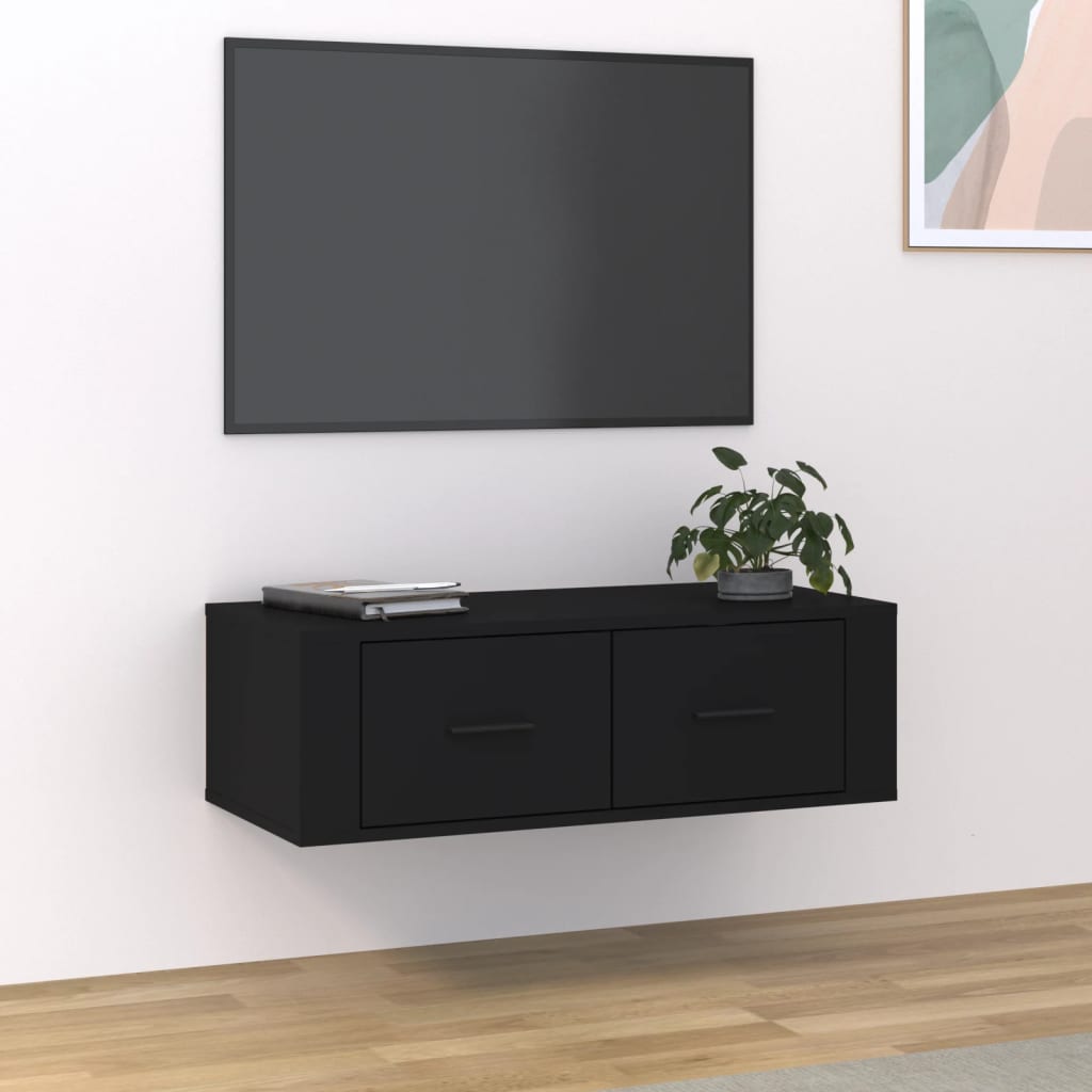 Hanging Tv Cabinet 80X36X25 Cm Engineered Wood