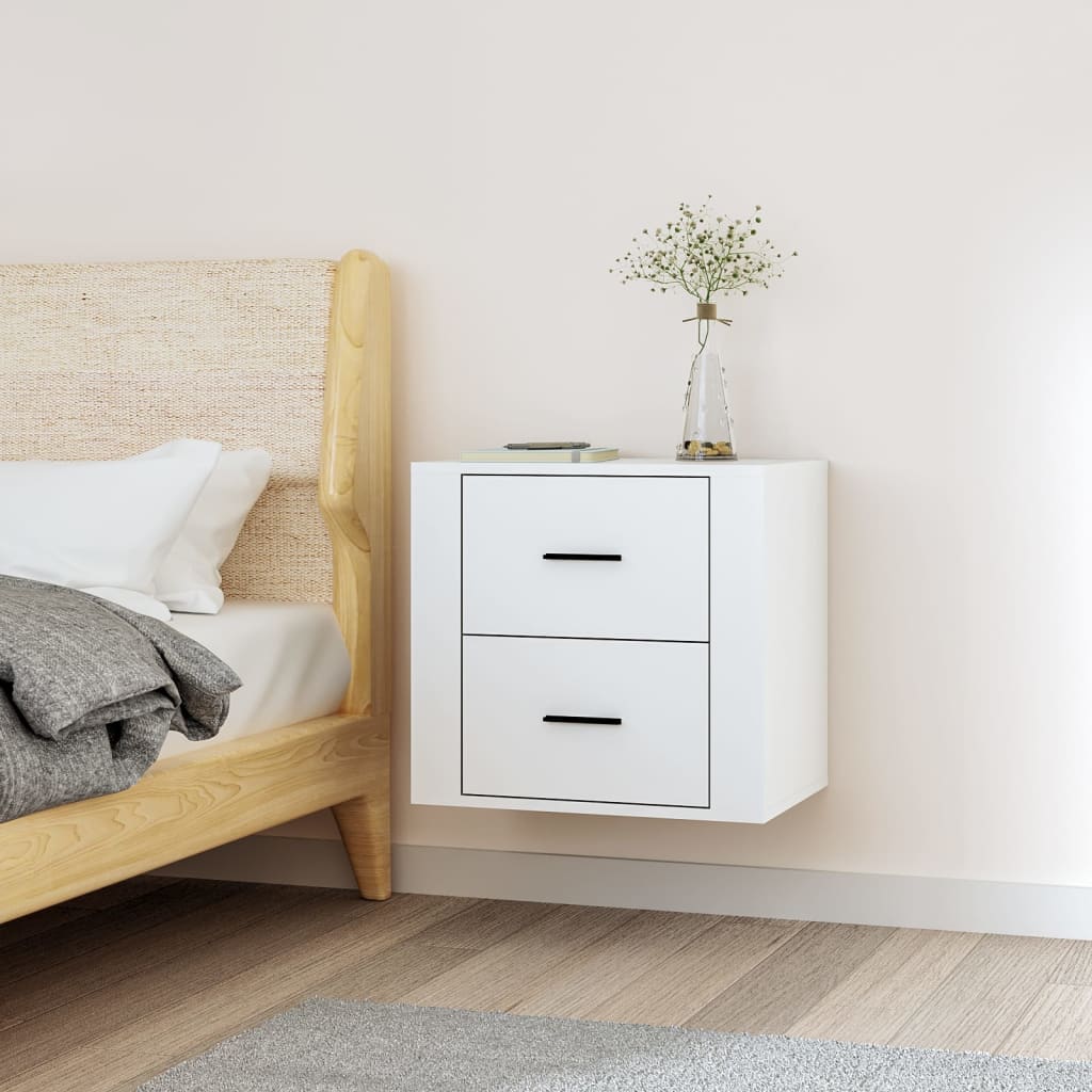 Wall-Mounted Bedside Cabinet 50X36X47 Cm