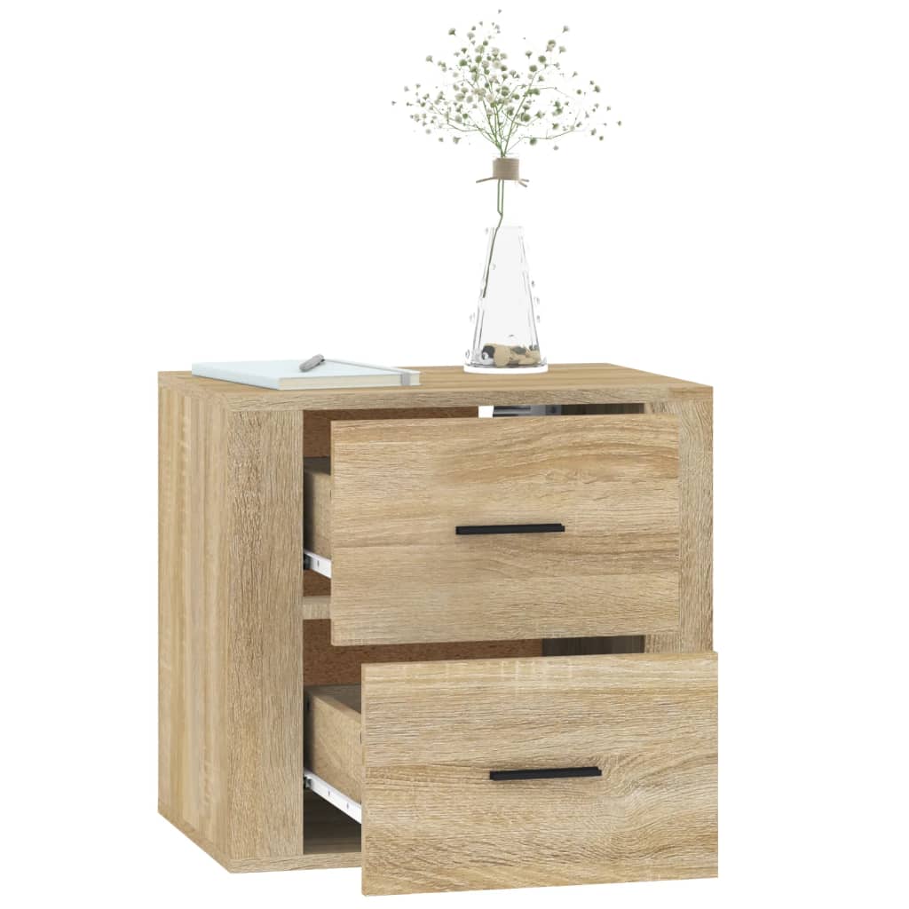 Wall-Mounted Bedside Cabinet 50X36X47 Cm