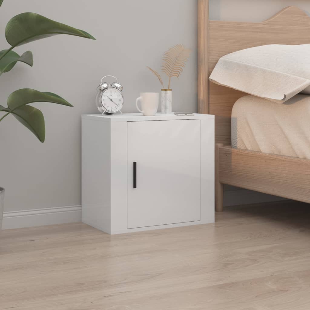 Wall-Mounted Bedside Cabinet 50X30X47 Cm