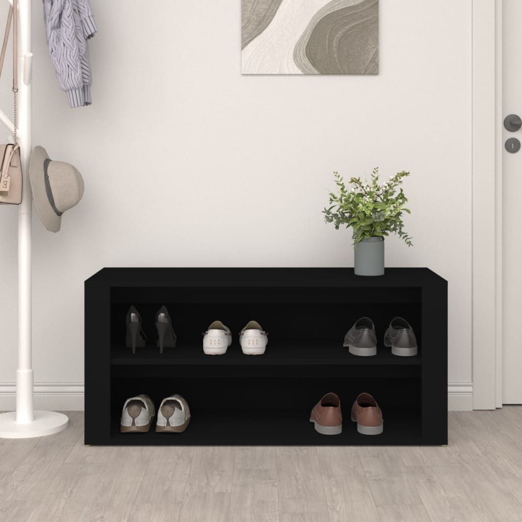 Shoe Rack 100X35X45 Cm Engineered Wood