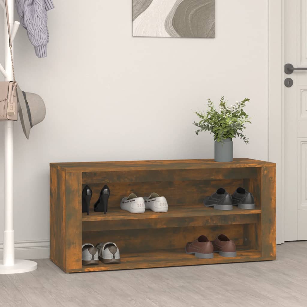 Shoe Rack 100X35X45 Cm Engineered Wood