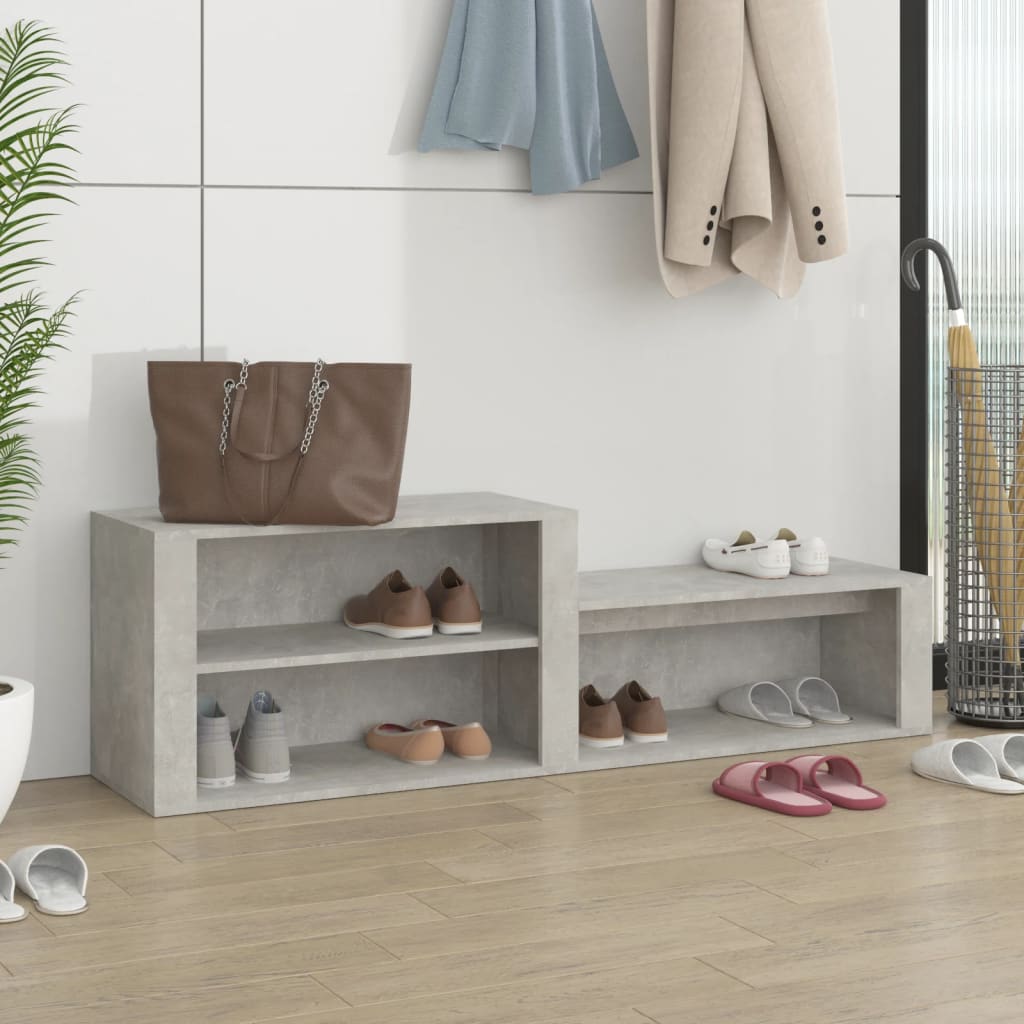Shoe Cabinet 150X35X45 Cm Engineered Wood