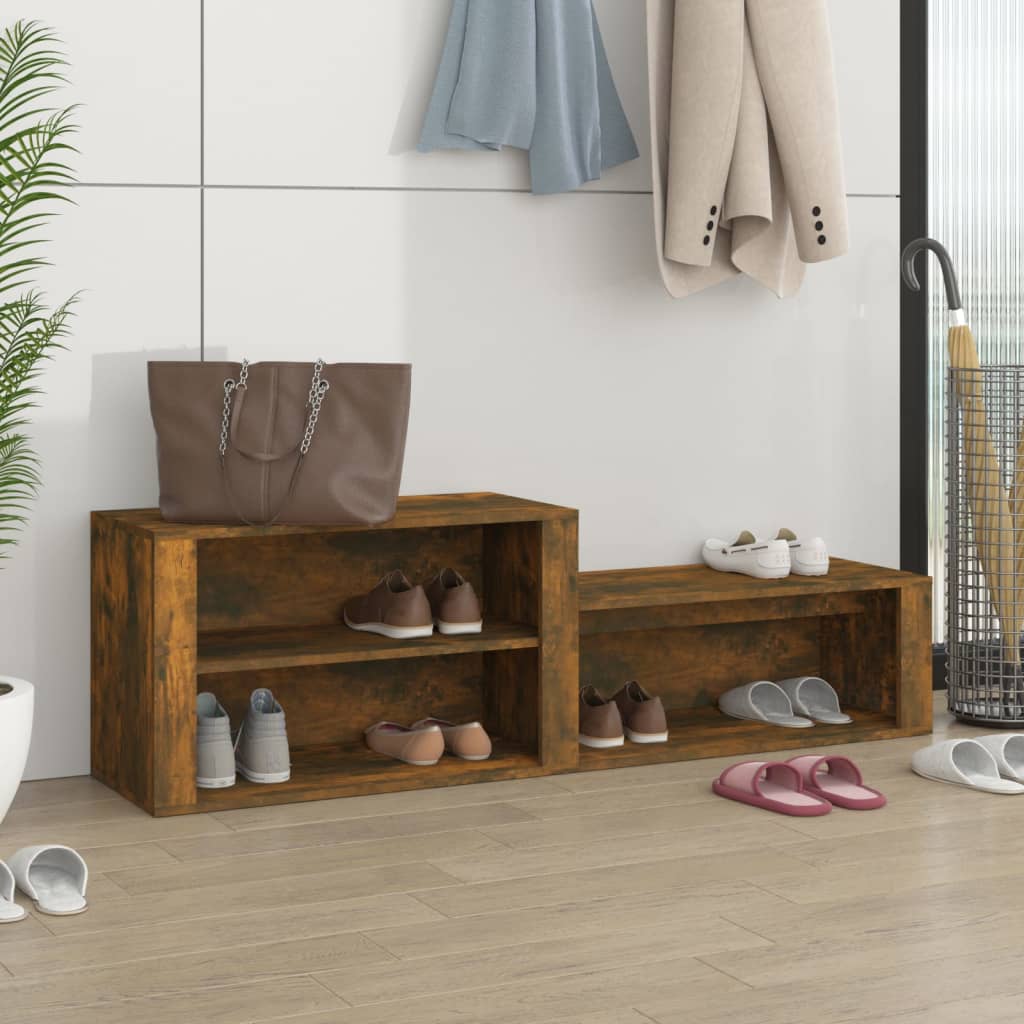 Shoe Cabinet 150X35X45 Cm Engineered Wood