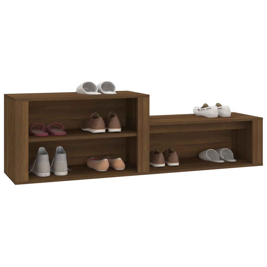 Shoe Cabinet 150X35X45 Cm Engineered Wood