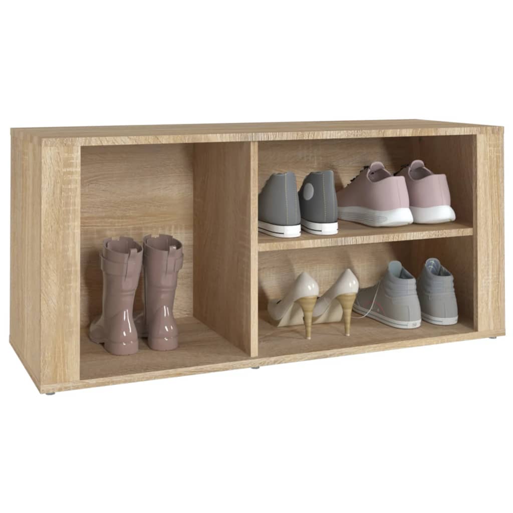 Shoe Cabinet 100X35X45 Cm Engineered Wood