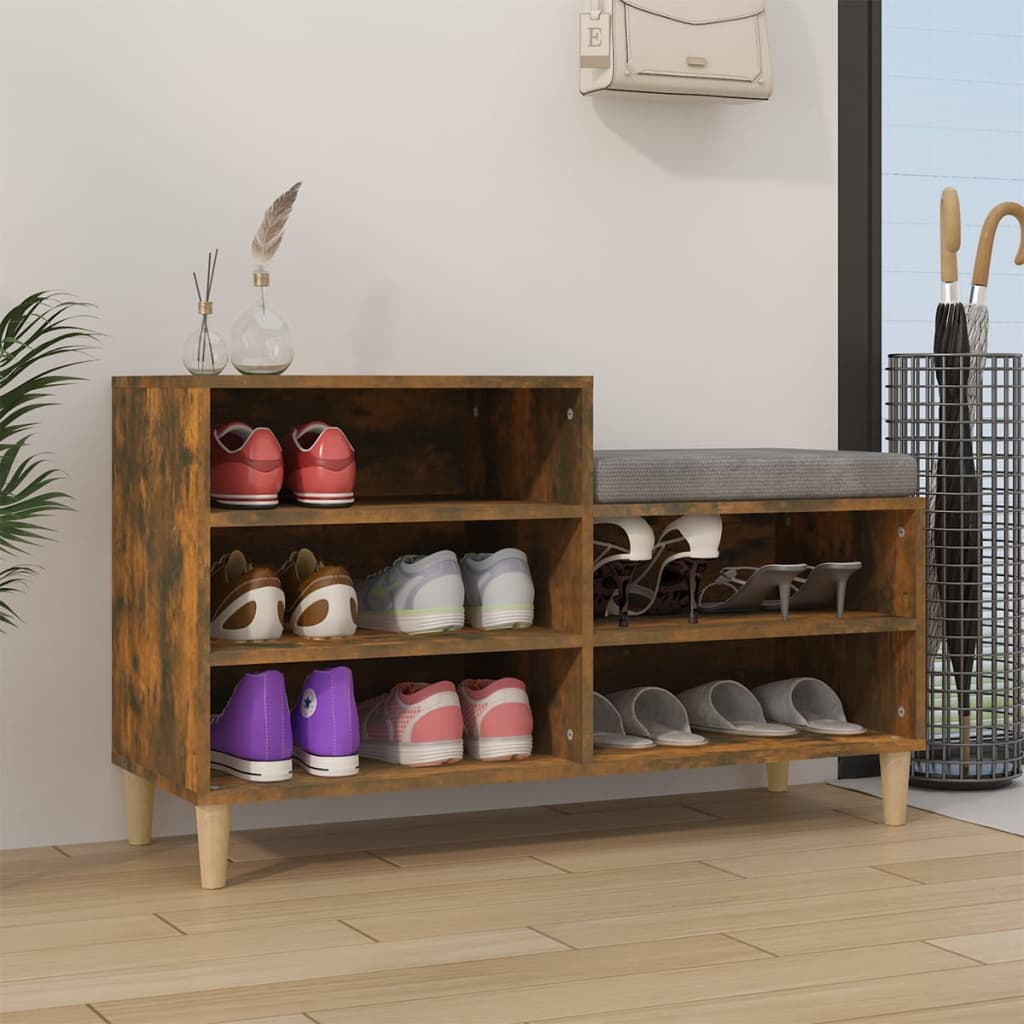 Shoe Cabinet 102X36X60 Cm Engineered Wood