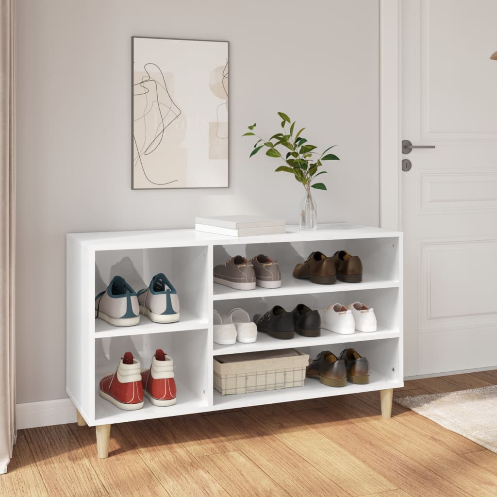 Shoe Cabinet 102X36X60 Cm Engineered Wood