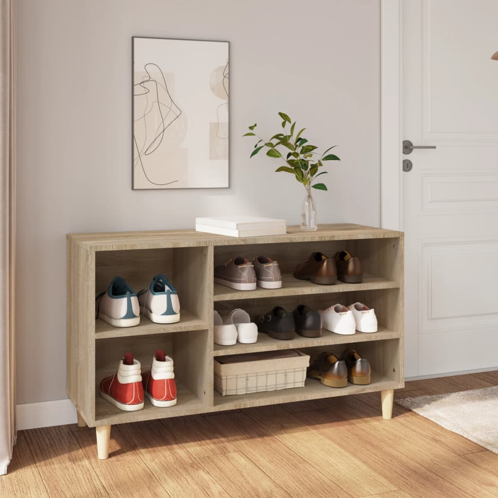 Shoe Cabinet 102X36X60 Cm Engineered Wood