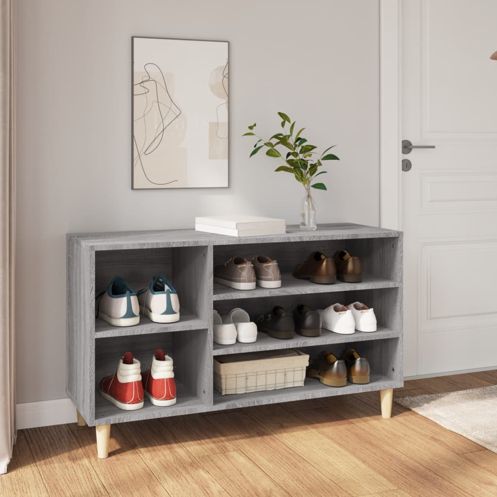 Shoe Cabinet 102X36X60 Cm Engineered Wood