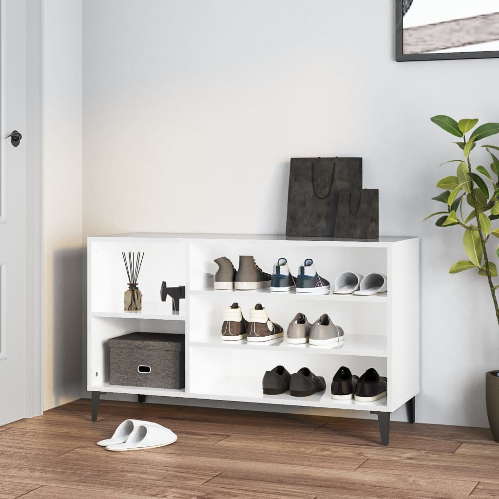 Shoe Cabinet 102X36X60 Cm Engineered Wood
