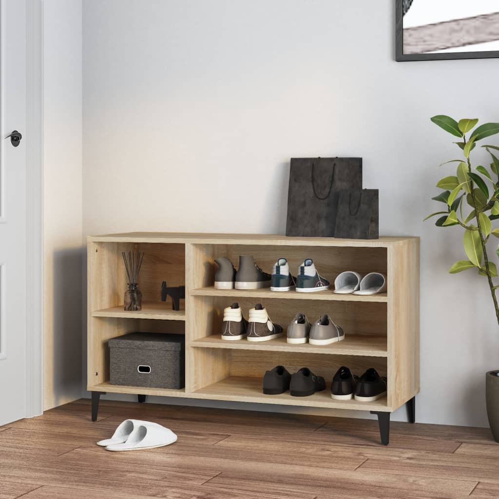 Shoe Cabinet 102X36X60 Cm Engineered Wood