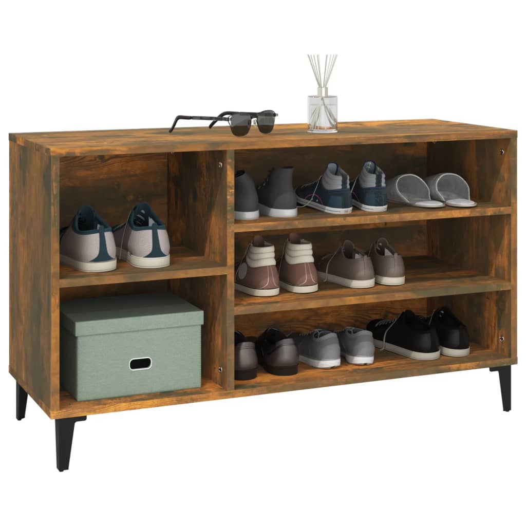 Shoe Cabinet 102X36X60 Cm Engineered Wood