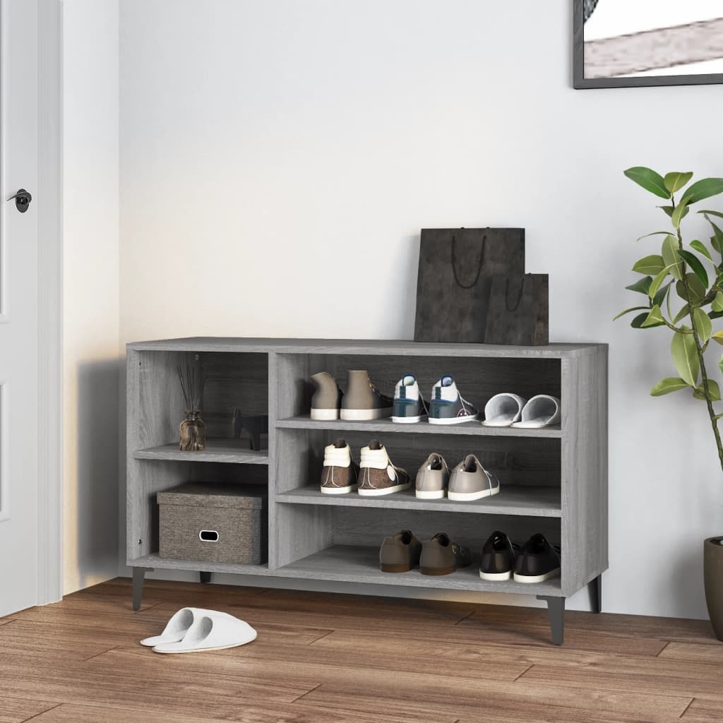 Shoe Cabinet 102X36X60 Cm Engineered Wood
