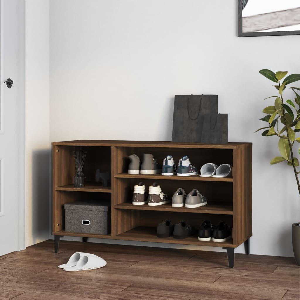 Shoe Cabinet 102X36X60 Cm Engineered Wood