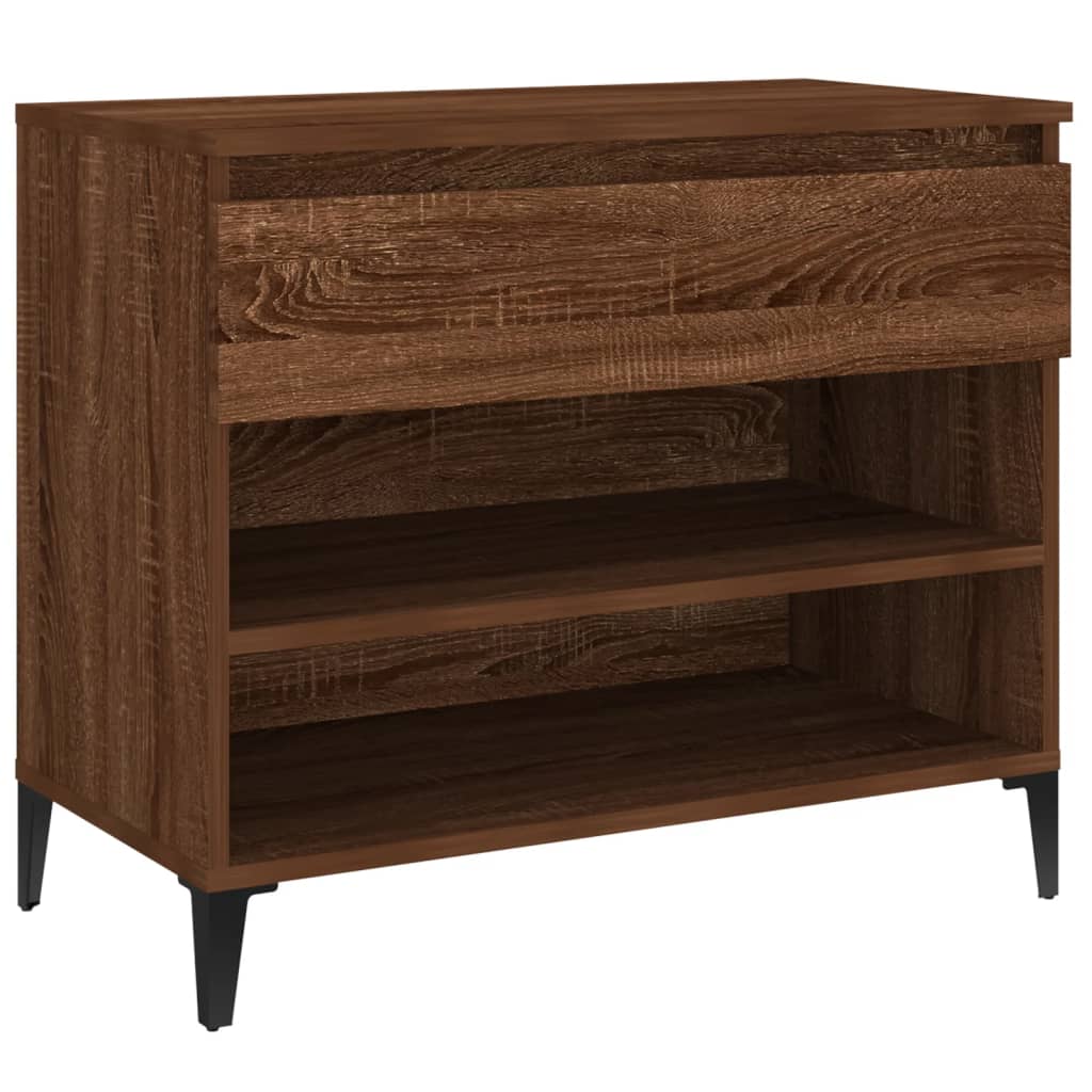 Shoe Cabinet 70X36X60 Cm Engineered Wood