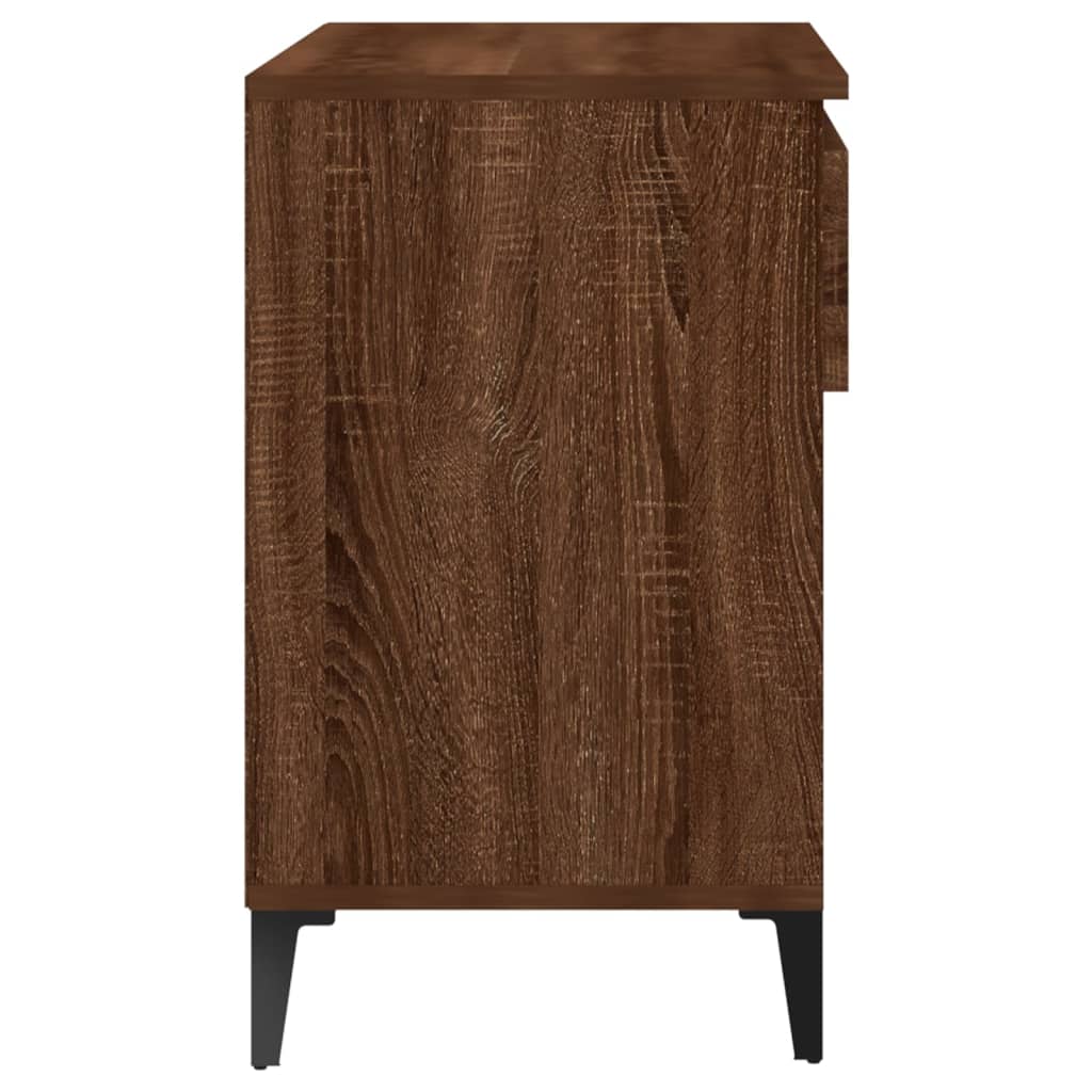 Shoe Cabinet 70X36X60 Cm Engineered Wood