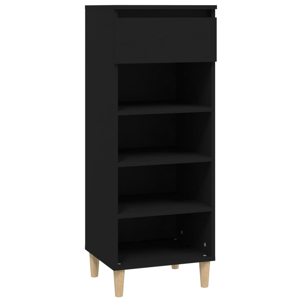 Shoe Cabinet 40X36X105 Cm Engineered Wood