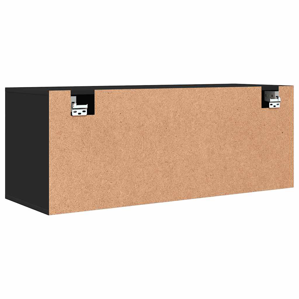 Wall Shoe Cabinet 100X35X38 Cm Engineered Wood