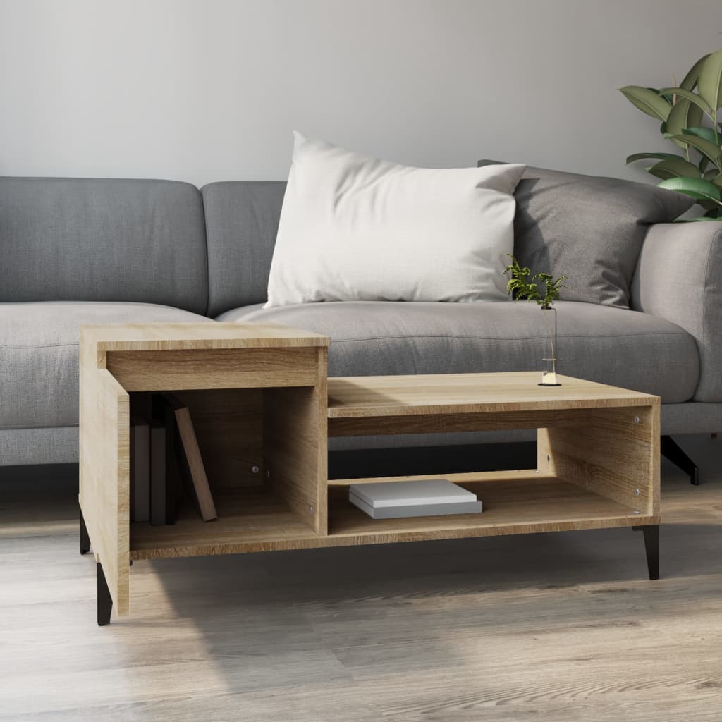 Coffee Table 100X50X45 Cm Engineered Wood