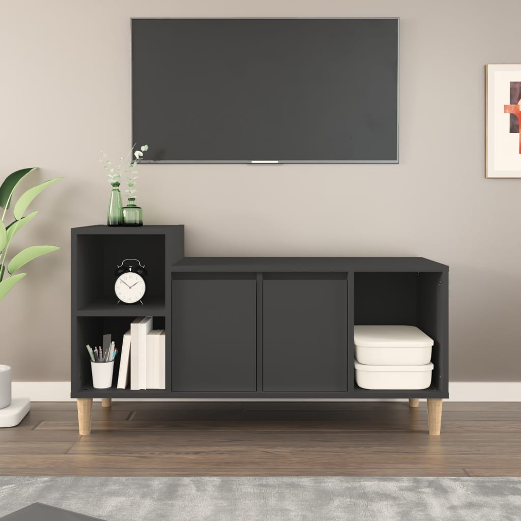 Tv Cabinet 100X35X55 Cm Engineered Wood