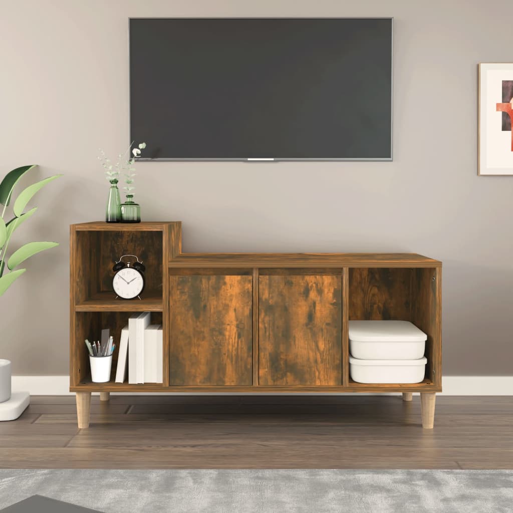 Tv Cabinet 100X35X55 Cm Engineered Wood