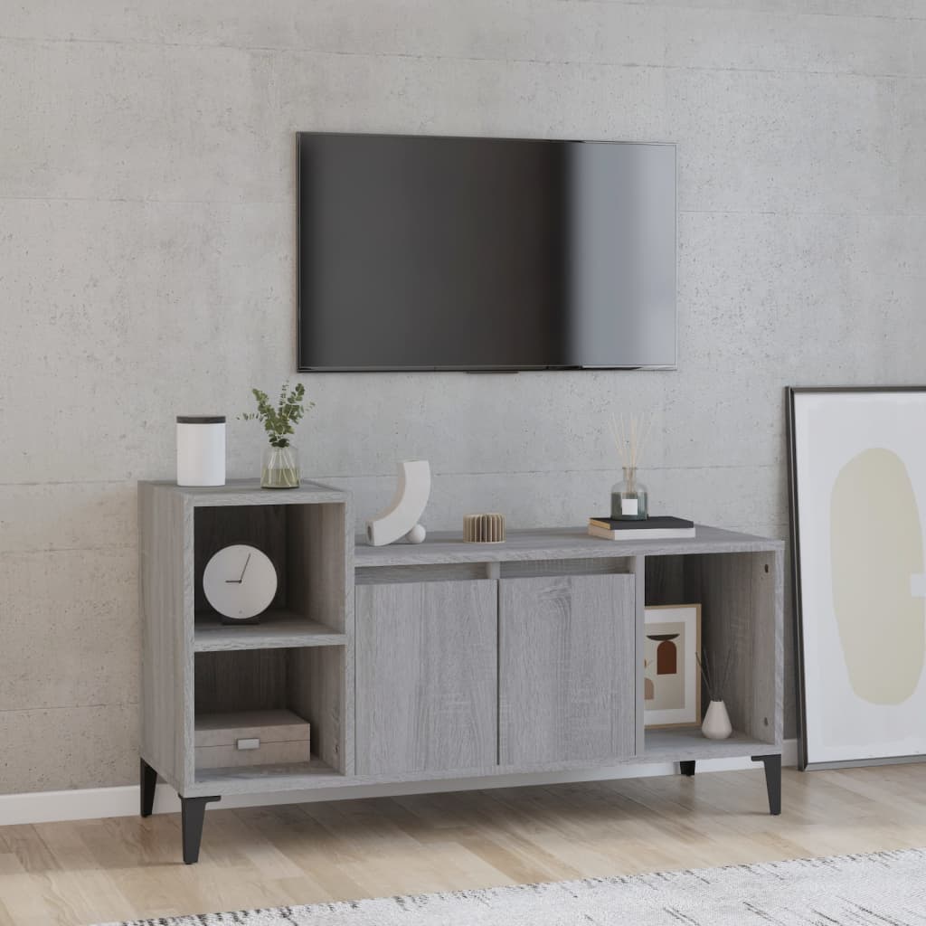 Tv Cabinet 100X35X55 Cm Engineered Wood