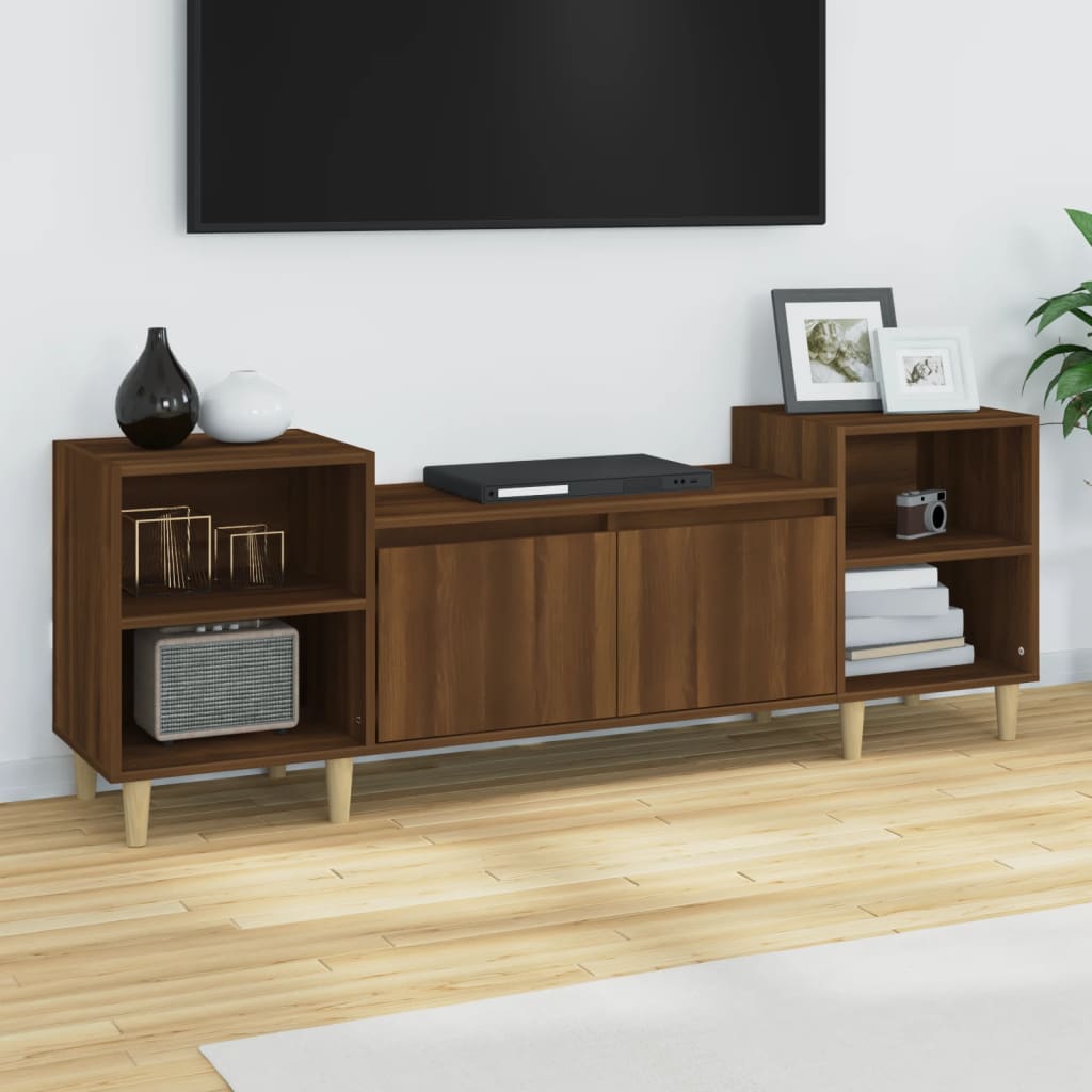 Tv Cabinet 160X35X55 Cm Engineered Wood