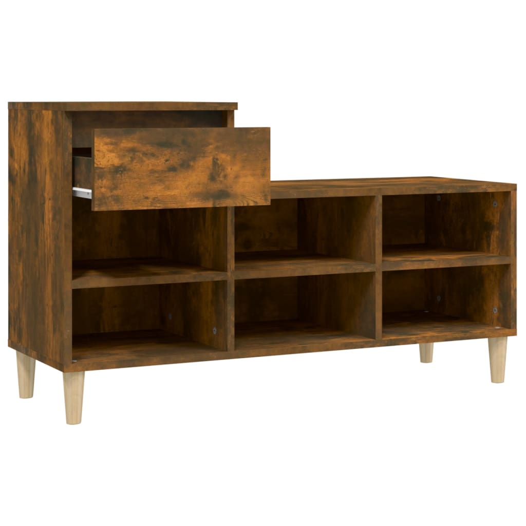 Shoe Cabinet 102X36X60 Cm Engineered Wood