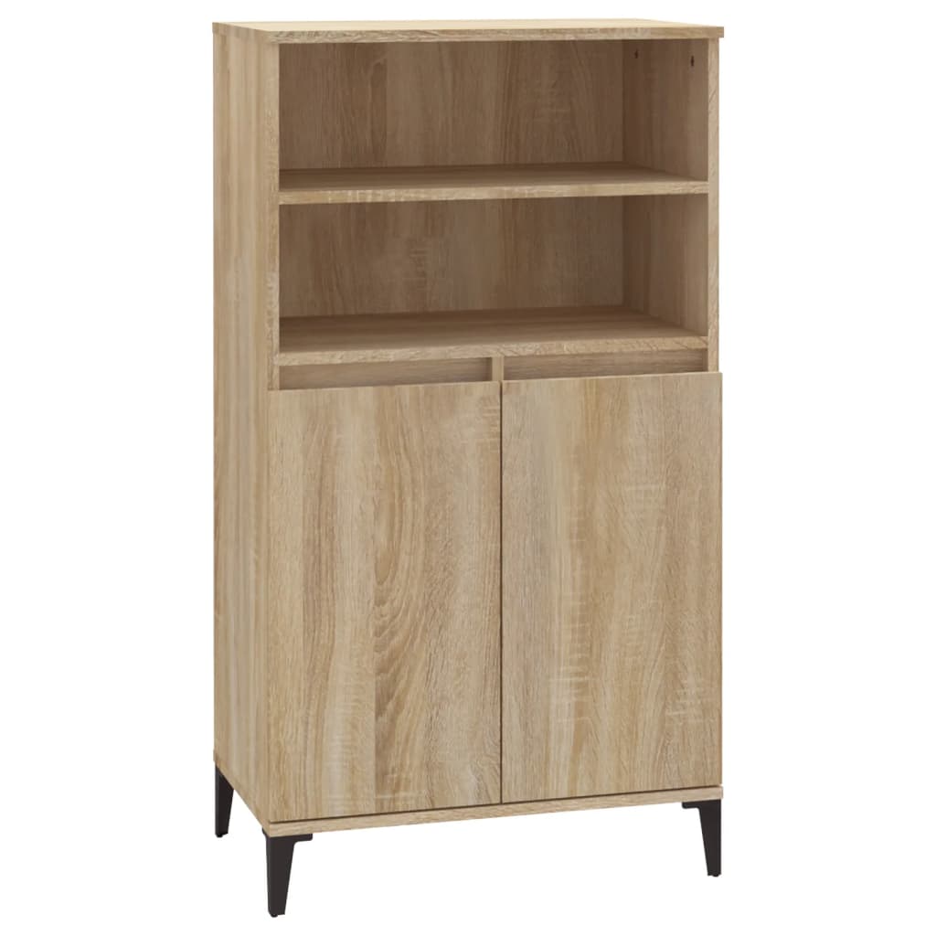 Highboard 60X36X110 Cm Engineered Wood