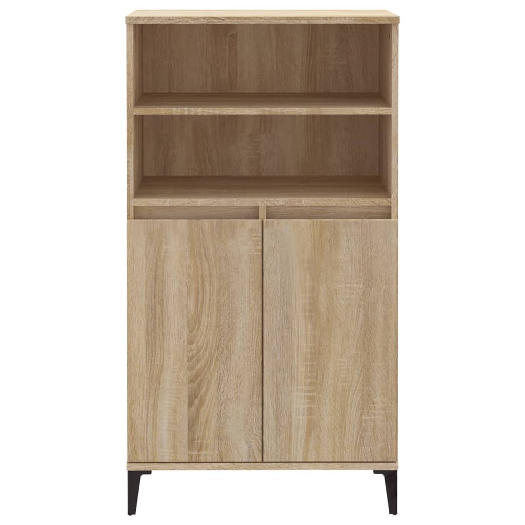 Highboard 60X36X110 Cm Engineered Wood