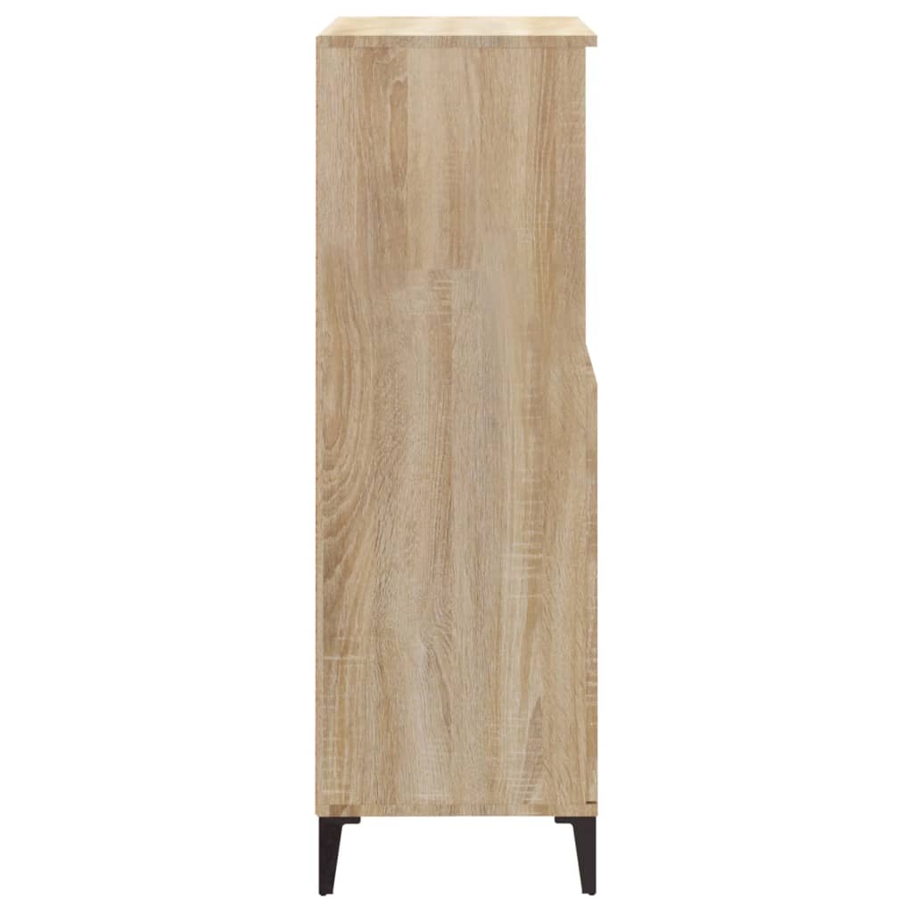 Highboard 60X36X110 Cm Engineered Wood