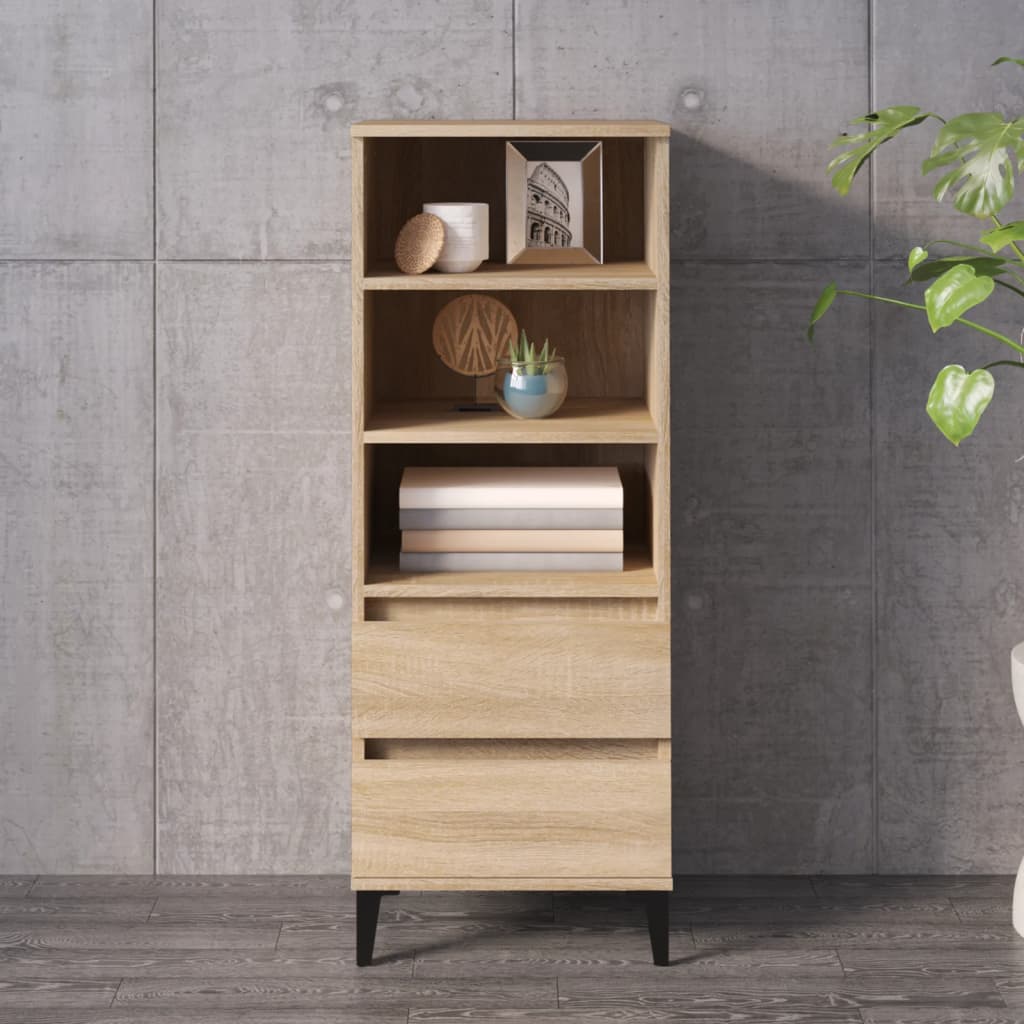 Highboard 40X36X110 Cm Engineered Wood