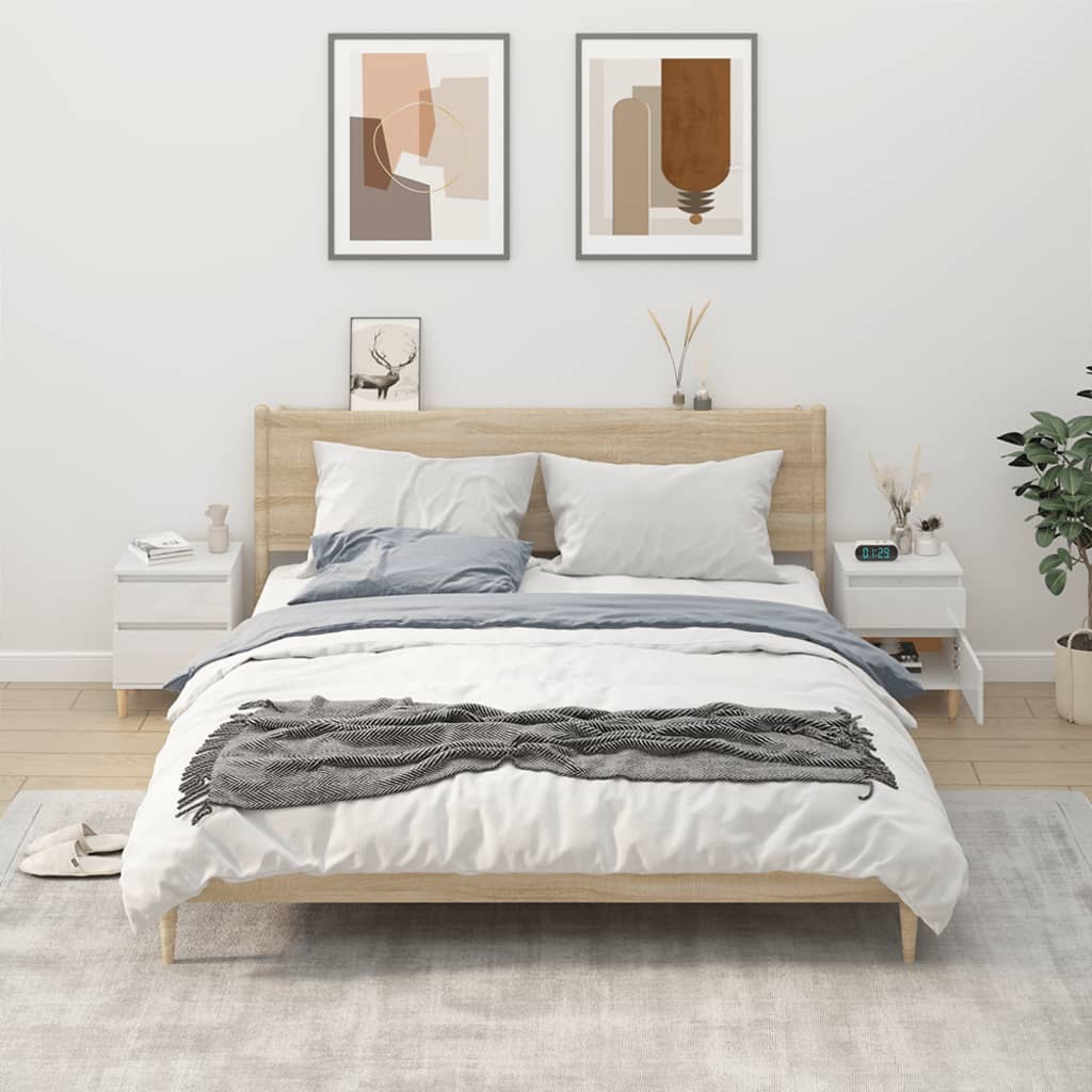 Bedside Cabinets 2 Pcs 40X35X50 Cm