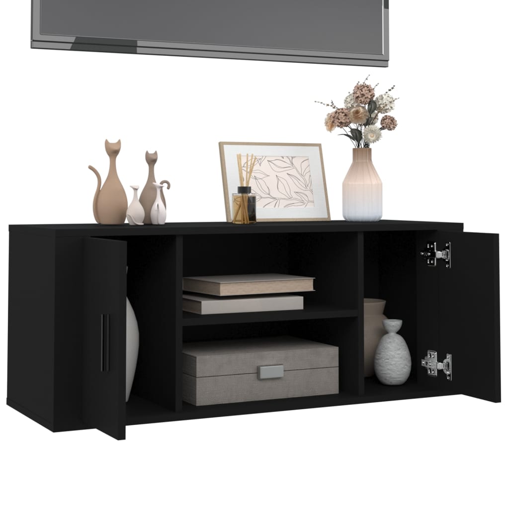 Tv Cabinet 100X35X40 Cm Engineered Wood