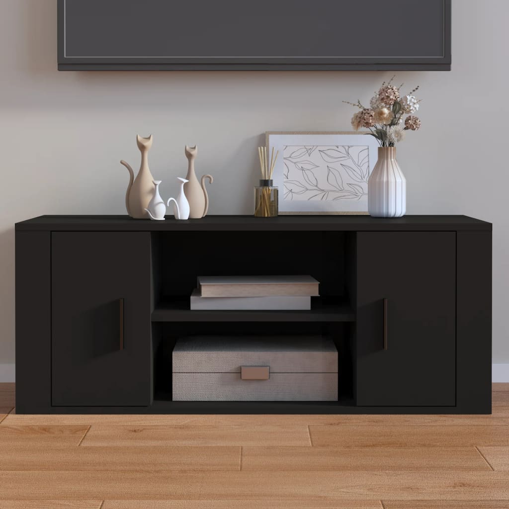 Tv Cabinet 100X35X40 Cm Engineered Wood