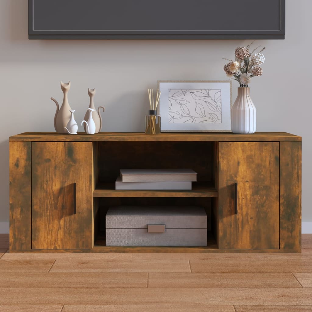 Tv Cabinet 100X35X40 Cm Engineered Wood