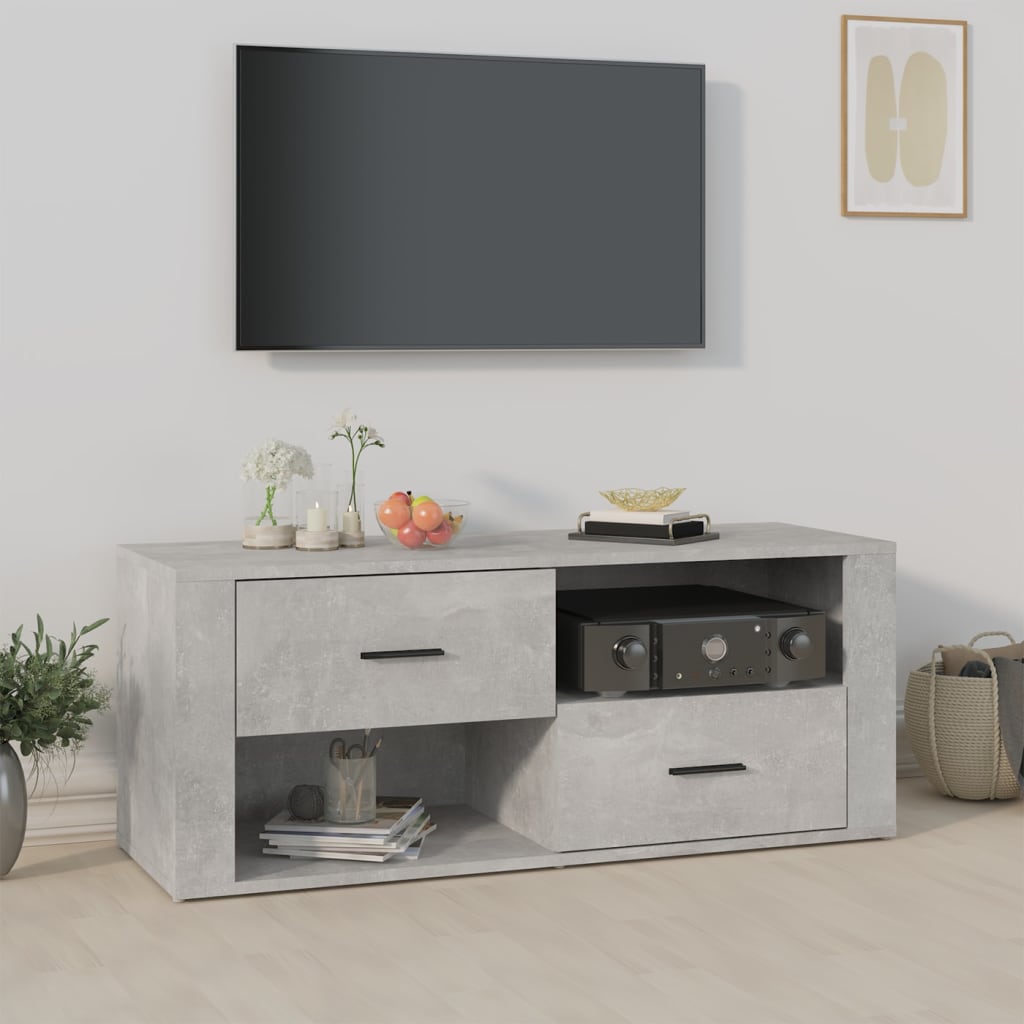 Tv Cabinet 100X35X40 Cm Engineered Wood