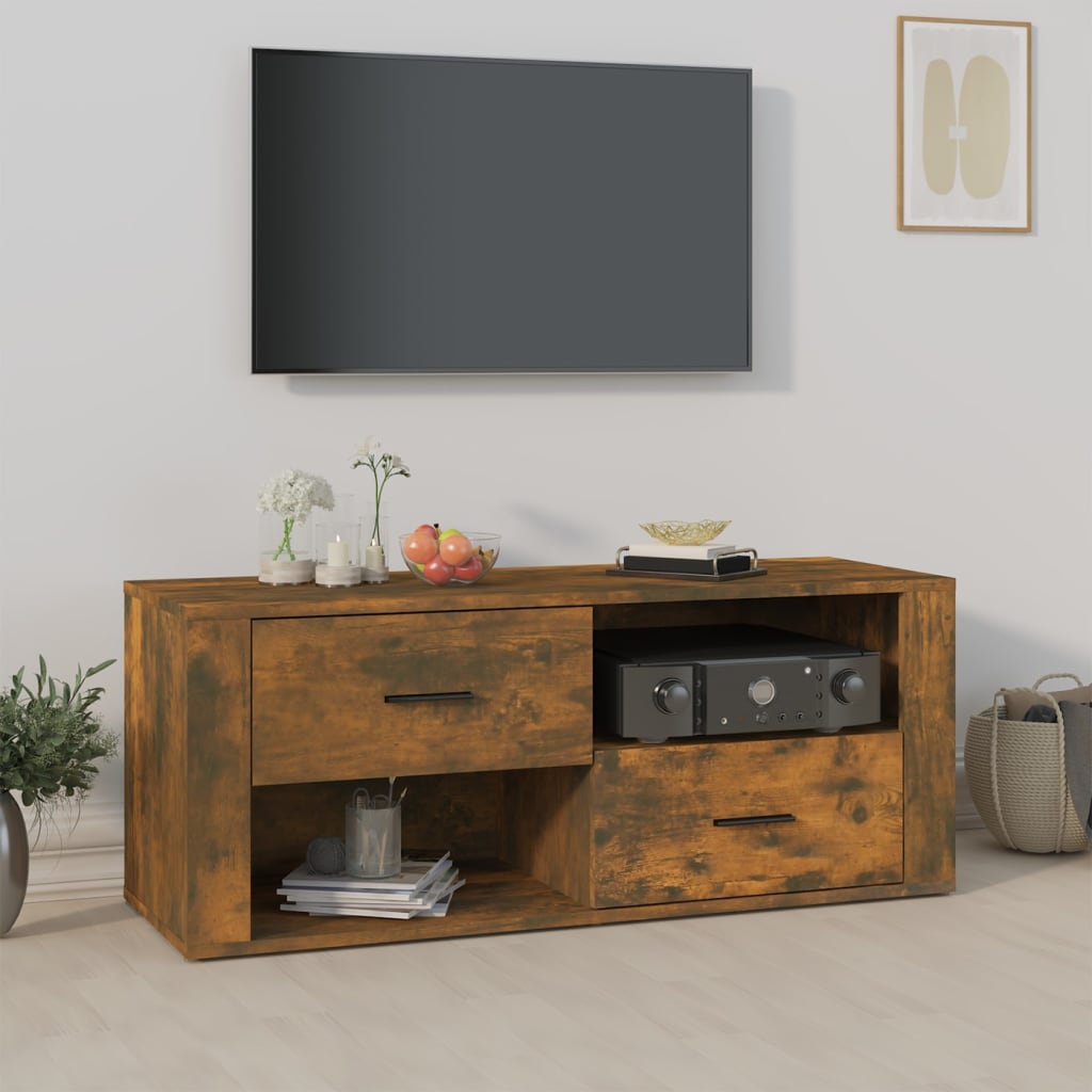 Tv Cabinet 100X35X40 Cm Engineered Wood