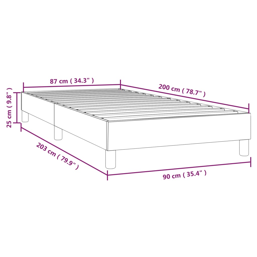 Bed Frame Without Mattress Fabric