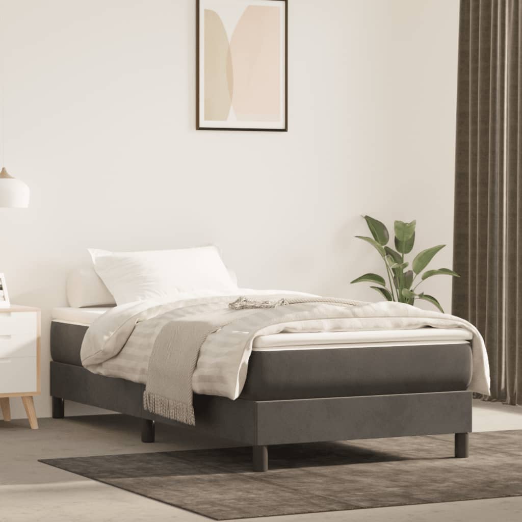 Bed Frame Without Mattress Super King Velvet (Uk/Ie/Fi/No Only)