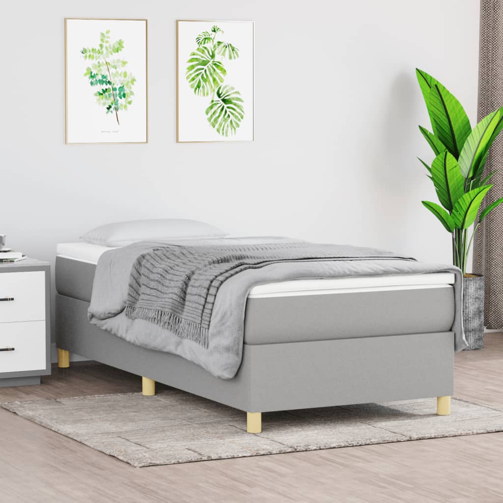 Bed Frame Without Mattress Single Fabric (Uk/Ie/Fi/No Only)