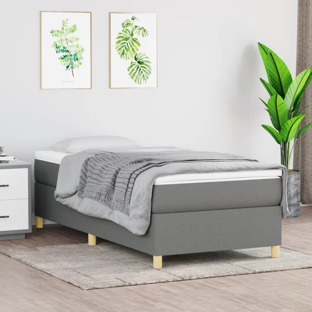 Bed Frame Without Mattress Single Fabric (Uk/Ie/Fi/No Only)