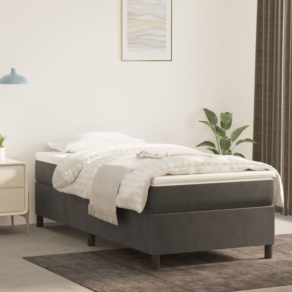 Bed Frame Without Mattress Super King Velvet (Uk/Ie/Fi/No Only)