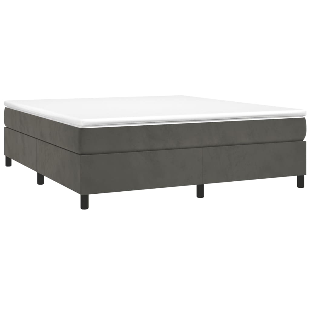 Bed Frame Without Mattress Super King Velvet (Uk/Ie/Fi/No Only)
