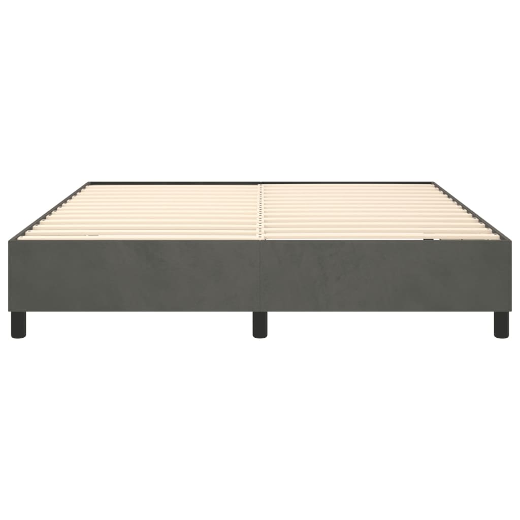 Bed Frame Without Mattress Super King Velvet (Uk/Ie/Fi/No Only)